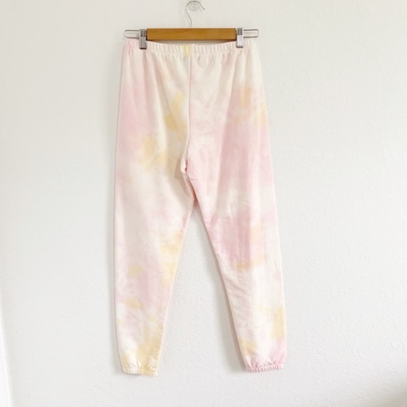 Wildfox Cotton Candy Tie Dye Set Cotton Sweatshirt & Sweatpants S - Picture 14 of 16